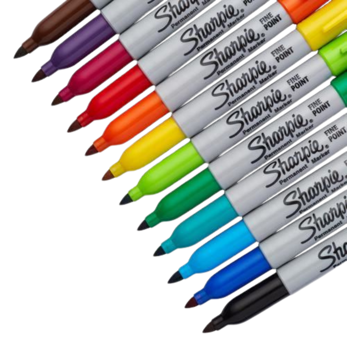 ROTULADOR SHARPIE FINE POINT PERMANENT PACK DE 12