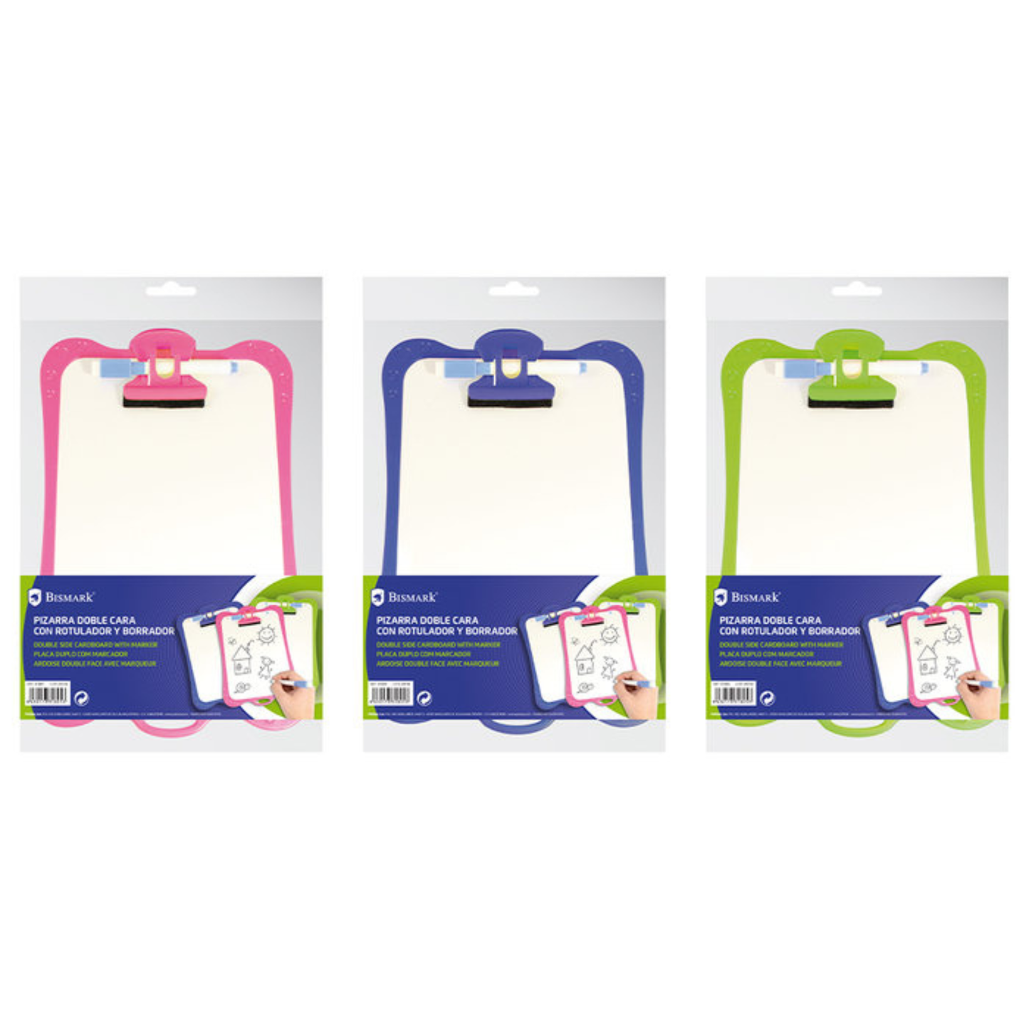 PIZARRA BISMARK DOBLE CARA
