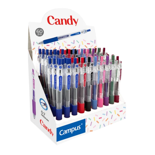 BOLIGRAFO GEL CAMPUS CANDY