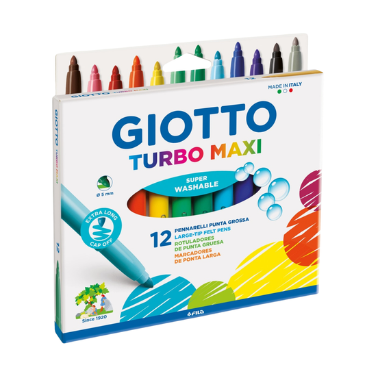 ROTULADOR GIOTTO TURBO MAXI 12