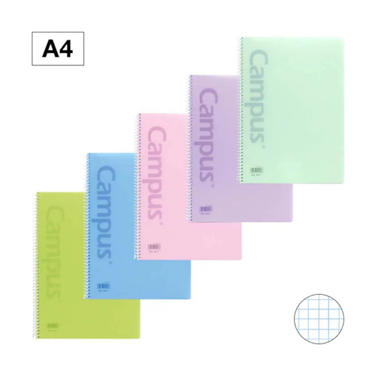 CUADERNO CAMPUS A4 COLORES PASTEL