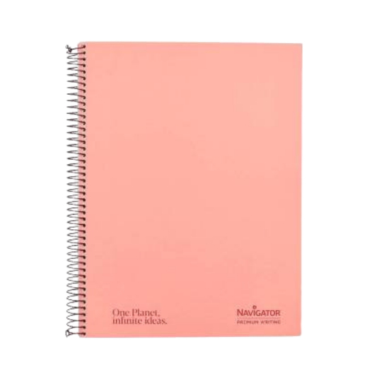 CUADERNO ESPIRAL NAVIGATOR A4