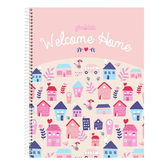 CUADERNO SAFTA A4 GLOWLAB WELCOME HOME